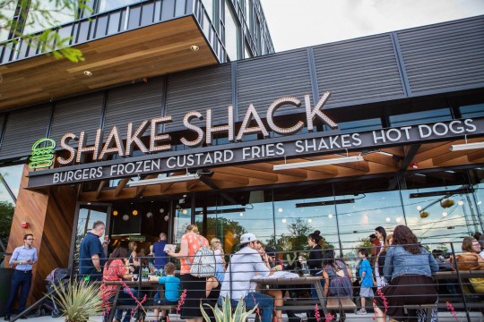 South Lamar Shake Shack Outdoor Seating