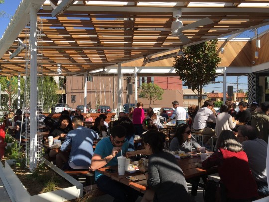 WeHo Shake Shack Outdoor Seating